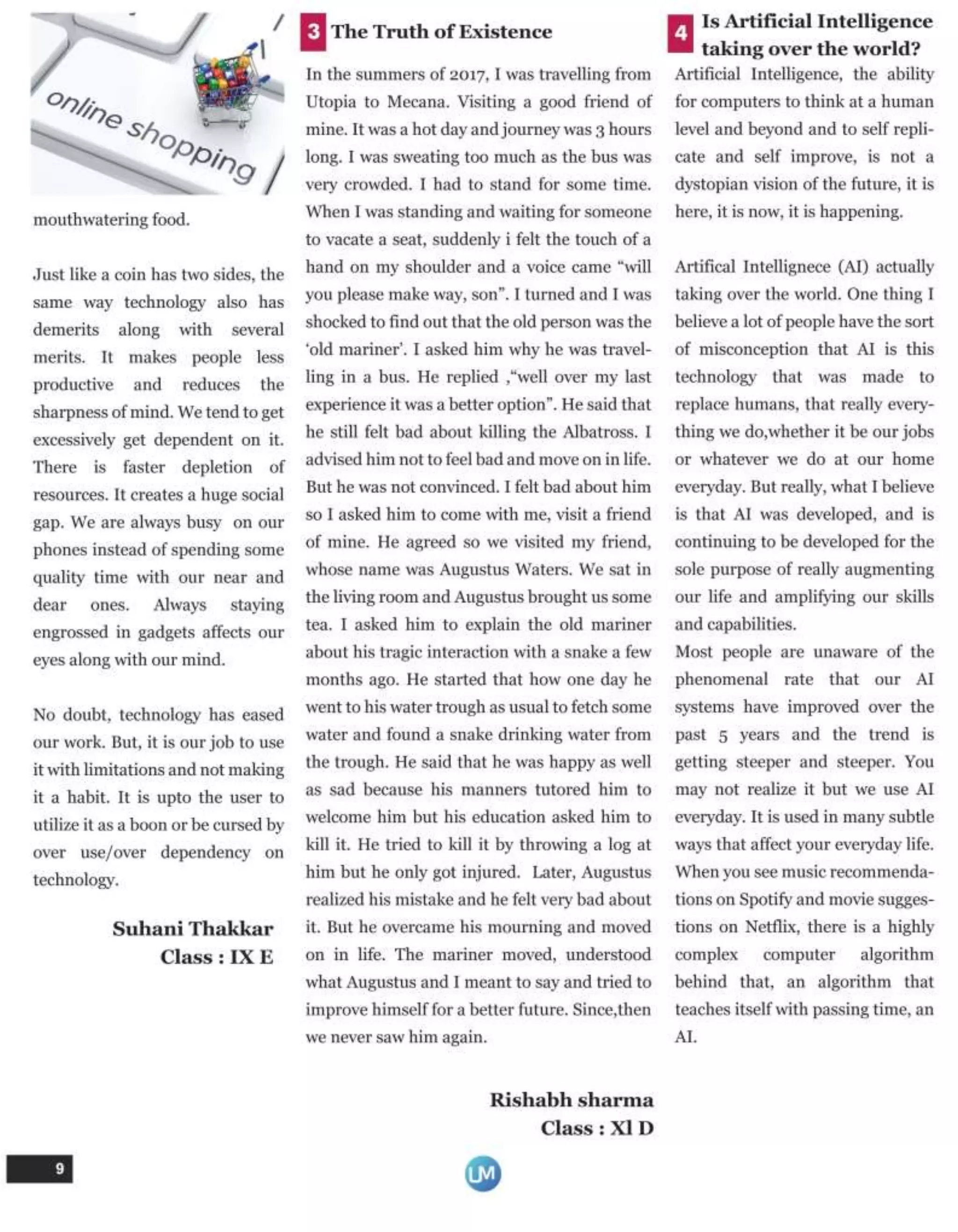 Udgam Matters - September Issue 