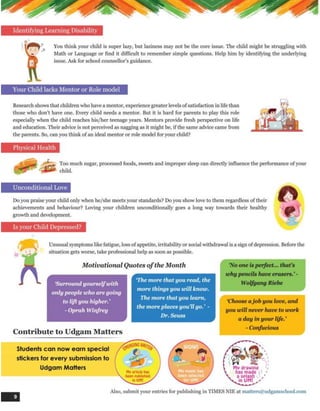 Udgam Matters August