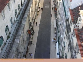Rua do Chiado,reconstruído após o incêndio 