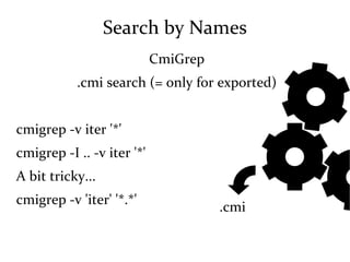 Write Good .mli Good for Yourself and the Others Hide implementation details 