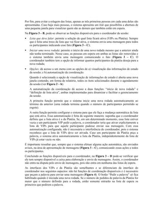 Uma Ferramenta de Bate Papo Com Mecanismos De