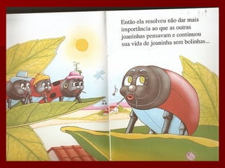 Uma joaninha-diferente