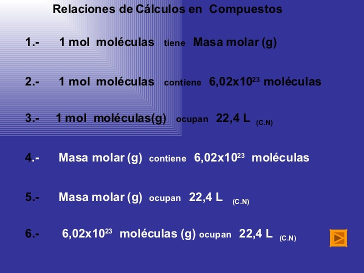 U.M.A, Mol, Nº Avogadro