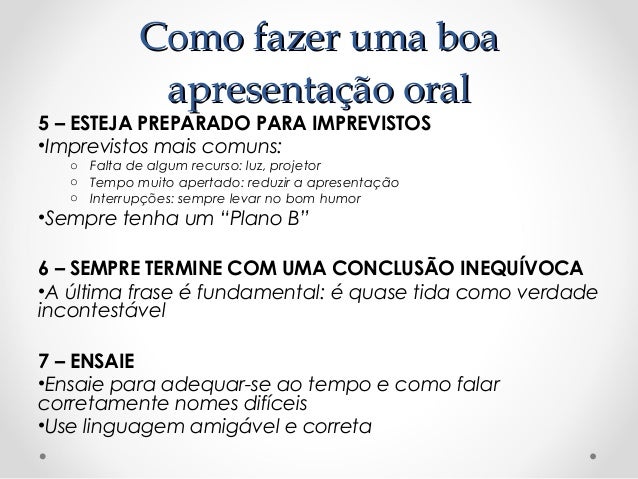 Como montar um slide para apresentação