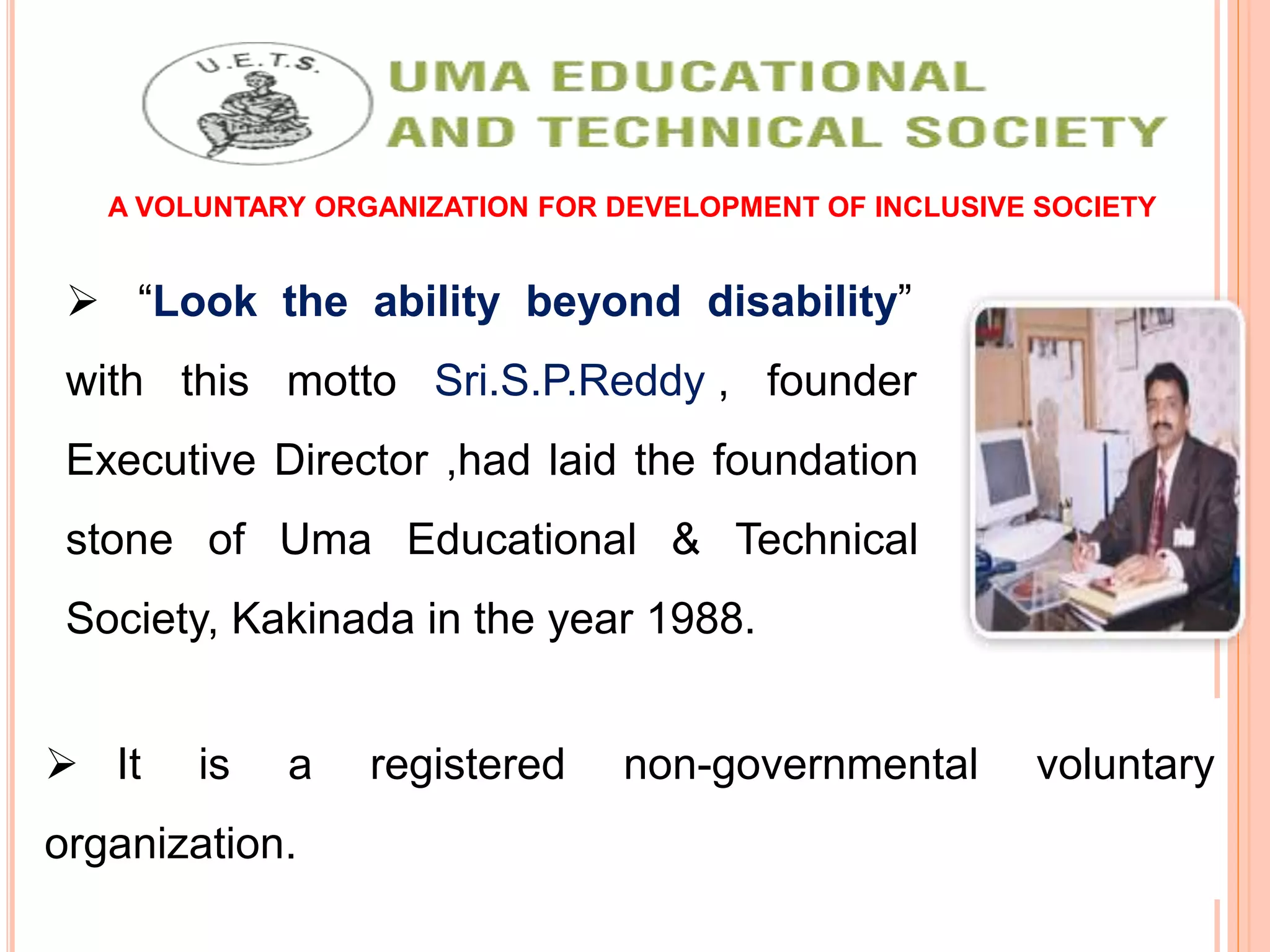 Uma Educational & Technical Society PPT
