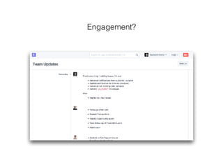 Engagement?
 