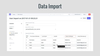 Data Import
 