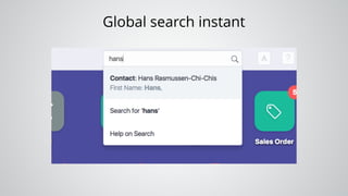 Global search instant
 
