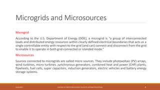 A Review of Protection Schemes for Active Distribution Systems | PPTX