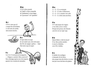 Uma letra puxa a outra impressão