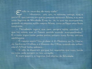 Uma lágrima chamada sal