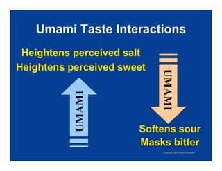 Exploring Umami: The Fifth Taste