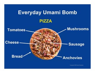 Exploring Umami: The Fifth Taste