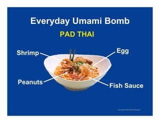 Exploring Umami: The Fifth Taste