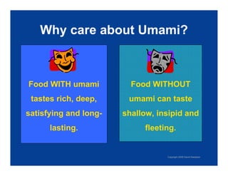 Exploring Umami: The Fifth Taste