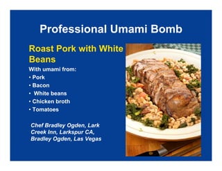 Exploring Umami: The Fifth Taste