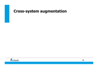 99
Cross-system augmentation
 