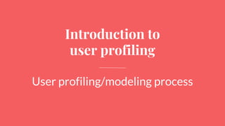 Tutorial on User Profiling with Graph Neural Networks and Related ...