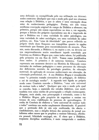 Uma reflexão sobre a didática -  Azanha