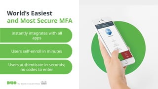 Umbrella DUO Multi-Factor Authentication | PPTX