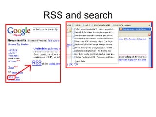 RSS and search 