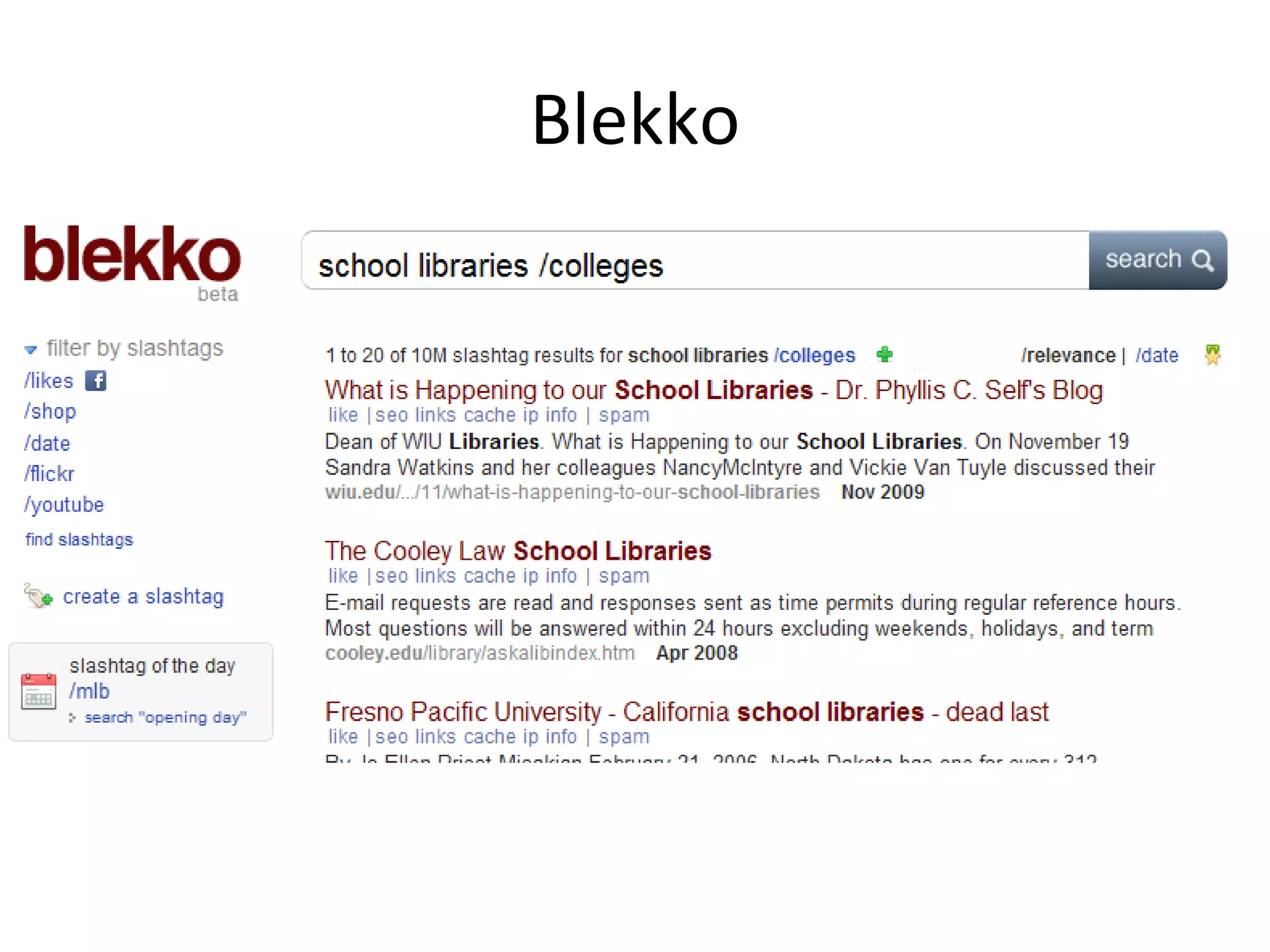 Blekko 