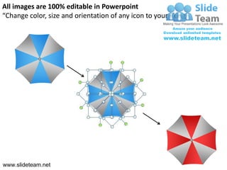All images are 100% editable in Powerpoint
“Change color, size and orientation of any icon to your liking”




www.slideteam.net
 