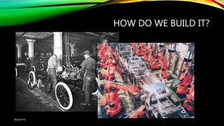 HOW DO WE BUILD IT?
@ajdomie
 