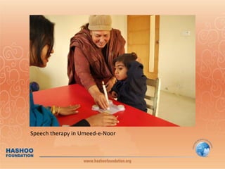 Speech therapy in Umeed-e-Noor