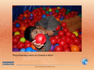 Physiotherapy room at Umeed-e-Noor