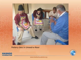  Pottery class in Umeed-e-Noor