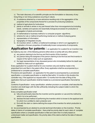 PATENT AND DESIGN ACT jurisprudence topic | PPTX