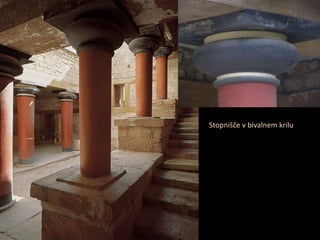 Stopnišče v bivalnem krilu
 