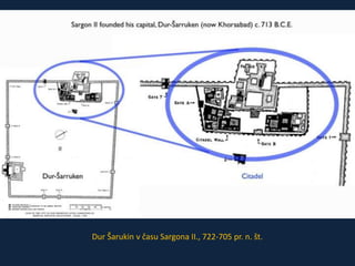Dur Šarukin v času Sargona II., 722-705 pr. n. št. 
 