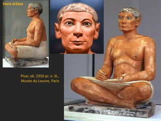 Pisar, ok. 2350 pr. n. št.,
Musée du Louvre, Pariz
Stara država
 