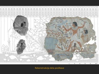 Rekonstrukcija dela poslikave
 