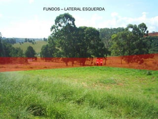 FUNDOS – LATERAL ESQUERDA
 