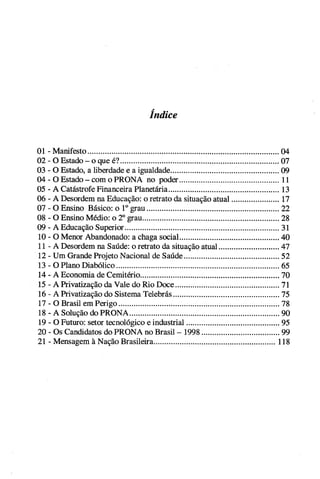Um grande Projeto Nacional 1998 alta
