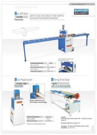 Manufacturing of Finger and Frame Corner Jointer, Dust Collectors, All ...