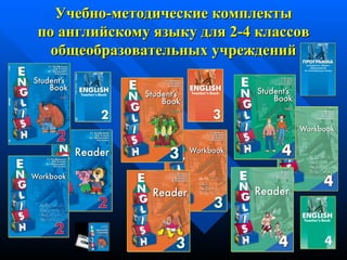 Учебно-методические комплекты по английскому языку   для 2-4 классов общеобразовательных учреждений 
