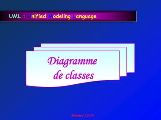 UML : Unified Modeling Language




             Diagramme
              de classes
 