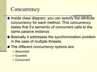 Utility ClassClassesScheduleAlgorithmRegistrationManagerRegistrationFormProfessorCourseStudentCourseOfferingInside UML a class is represented with three compartments: First compartment represented with class name.Second is represented with attributesFinally third compartment is used to represent the behaviors of a class. 