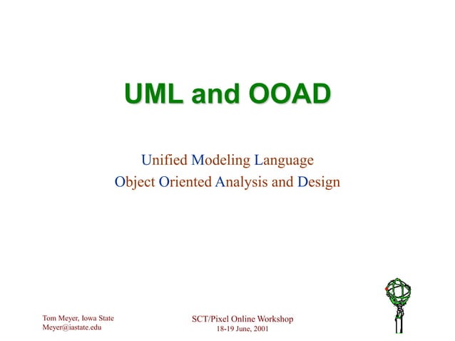 Unified Modeling Language Object Oriented Analysis and Design | PPT