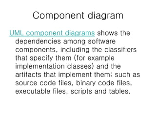 Class diagrams are a type of UML (Unified Modeling Language) diagram ...