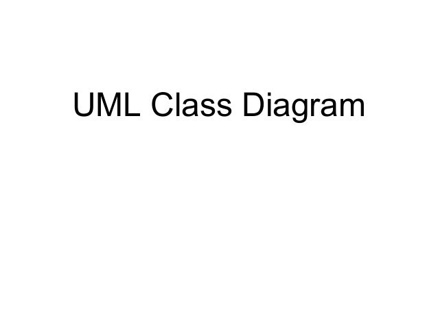 UML Class Diagram