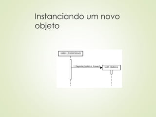 Instanciando um novo
objeto
 