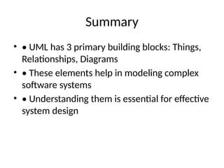 UML_Building_Blocks FOR LAB USED FOR INTRODUCTION | PPTX
