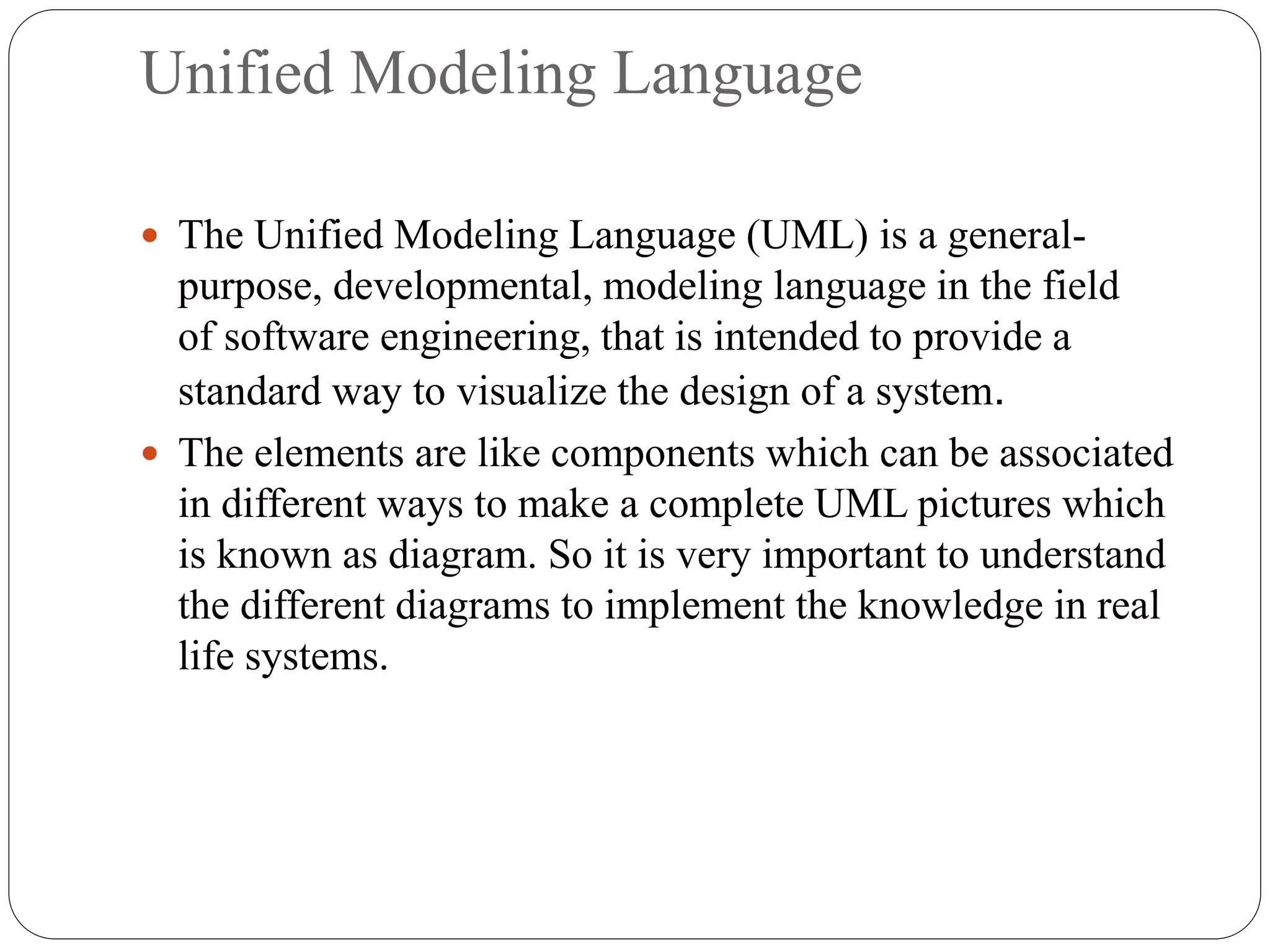 Uml structural diagrams | PPTX