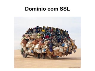 HTTPS - TLS
● Não use SSLv2/SSLv3
● HTTPS é parte das boas práticas de SEO
 