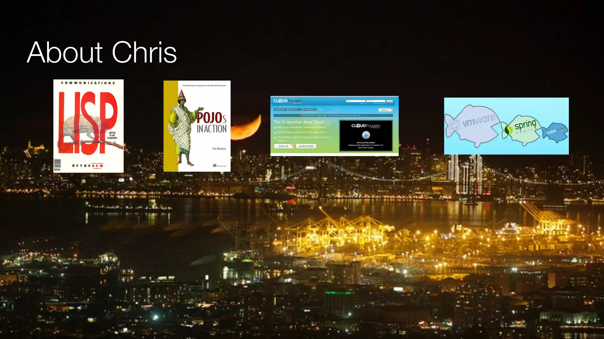 @crichardson About Chris 